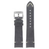 skt.l3.7 22 Main Grey StrapsCo DASSARI Vintage Leather Strap w Minimal Stitching for Seiko Turtle