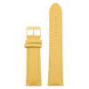 St18.10.10.yg Up Yellow (Yellow Gold Buckle) Padded Smooth Leather Watch Band Strap