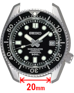 Seiko Prospex Marine Master SBDX017 Strap Size & Lug Width