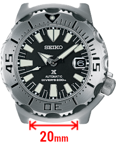 Seiko monster black on sale dial