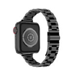 a.m21.mb Back Black StrapsCo Slim Stainless Steel Band for Apple Watch