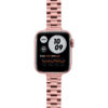 a.m21.pg Upright Pink Gold StrapsCo Slim Stainless Steel Band for Apple Watch