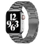 a.m25.7 Main Grey StrapsCo Flat Stainless Steel Band for Apple Watch