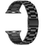 a.m25.mb Back Black StrapsCo Flat Stainless Steel Band for Apple Watch