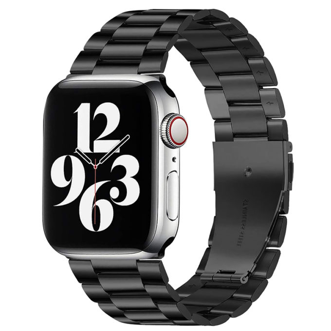 a.m25.mb Main Black StrapsCo Slim Mesh Band for Apple Watch