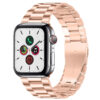 a.m25.rg Main Rose Gold StrapsCo Flat Stainless Steel Band for Apple Watch