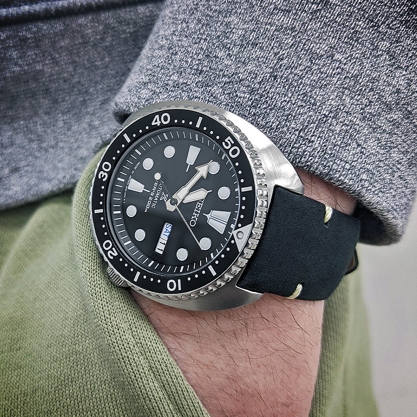 One Watch, Four Looks: Seiko Turtle | StrapsCo