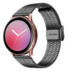 s.m12.mb Main Black StrapsCo Tapered Stainless Steel Strap for Samsung Galaxy Watch 3