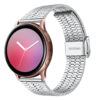 s.m12.ss Main Silver StrapsCo Tapered Stainless Steel Strap for Samsung Galaxy Watch 3