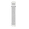 s.ny7 .22 White Grey Stripes Main Hook and Loop Nylon Strap for Samsung Galaxy Watch 4
