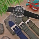 Skt.ny1 Creative DASSARI Carbon Fiber Strap For Seiko Turtle