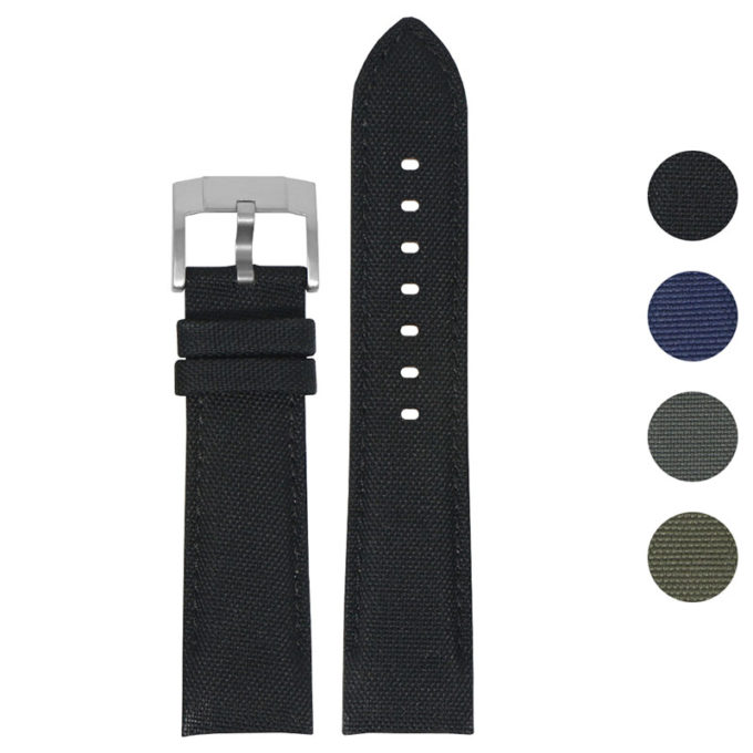 Skt.ny1 Gallery (Black) DASSARI Nylon Strap For Seiko Turtle