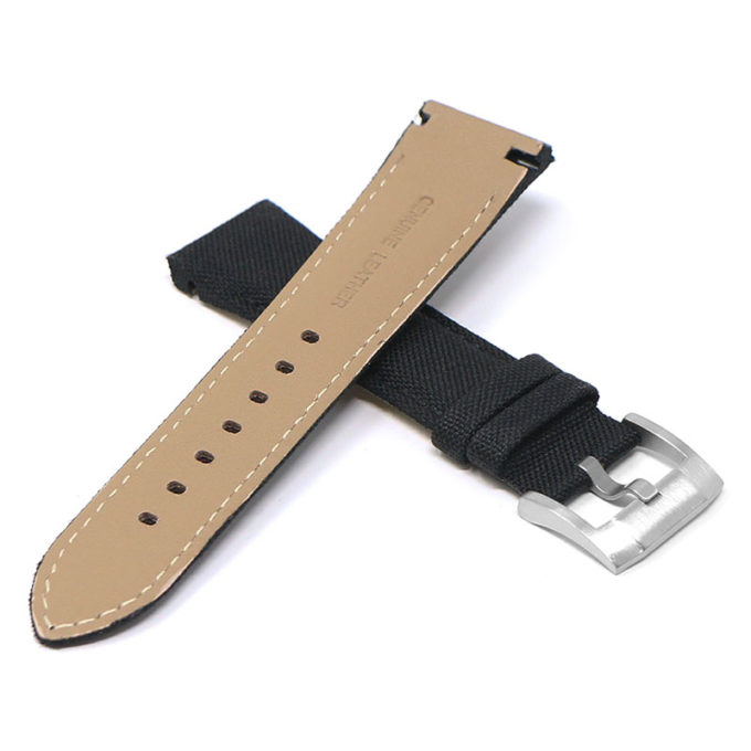 Skt.ny1.1 Cross Black DASSARI Nylon Strap For Seiko Turtle