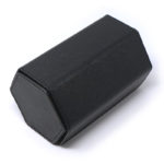 wr8.1.mb .2 Closed Black Black Hardware StrapsCo DASSARI Premium Saffiano Leather Octo Roll Watch Roll