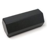 wr8.1.mb .3 Closed Black Black Hardware StrapsCo DASSARI Premium Saffiano Leather Octo Roll Watch Roll