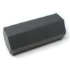 wr8.7.ss .3 Closed Grey Silver Hardware StrapsCo DASSARI Premium Saffiano Leather Octo Roll Watch Roll