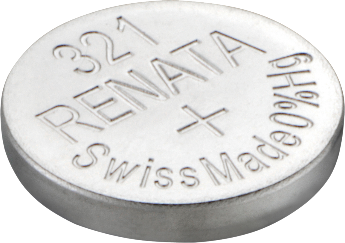 3 X Renata 321 SR616SW Silberoxid Blisterware SR65 Uhrenbatterie