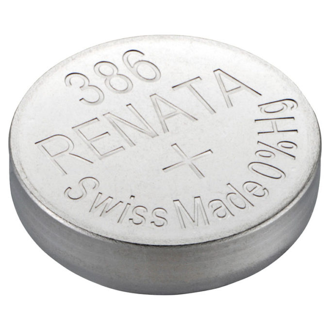 386 Renata Watch Battery