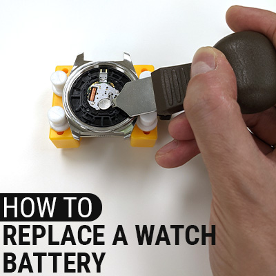 How To Replace A Watch Battery