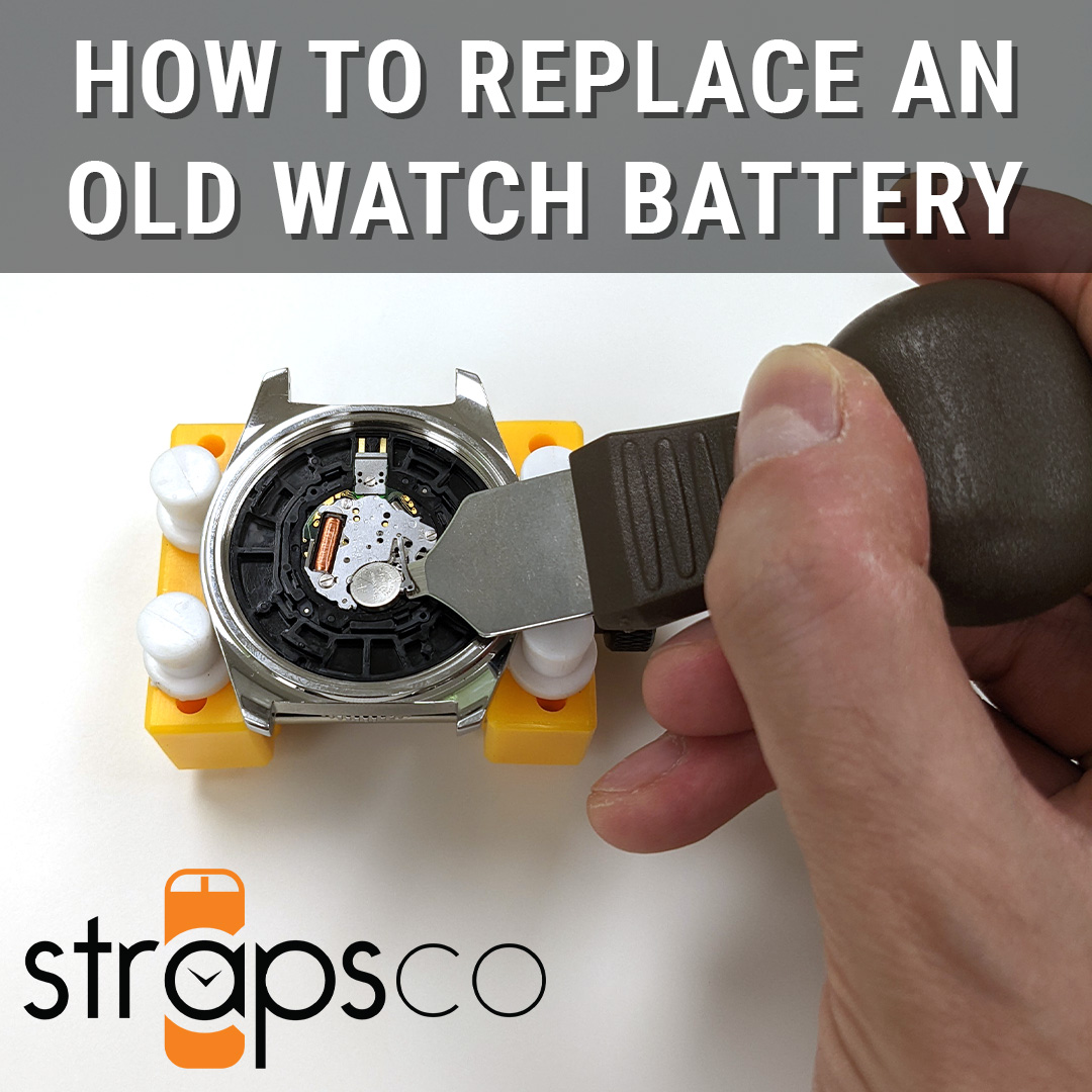 How To Replace A Watch Battery | StrapsCo