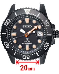 Seiko Prospex SNE493 Strap Size & Lug Width