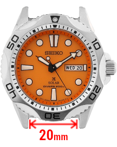 Seiko solar outlet orange