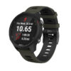 g.r58.11.1.20 Main Army Green Black StrapsCo Silicone Band for Garmin Forerunner 245 645 Vivoactive 3 Vivomove