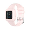 g.r67.13 Main Muted Pink StrapsCo Rubber Strap for Garmin Vivofit Jr. 3 Silicone Smartwatch Band