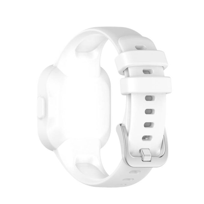 g.r67.22 Back White StrapsCo Rubber Strap for Garmin Vivofit Jr. 3 Silicone Smartwatch Band