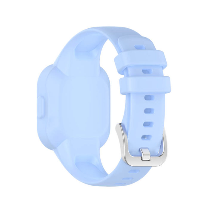 g.r67.5a Back Periwinkle Blue StrapsCo Rubber Strap for Garmin Vivofit Jr. 3 Silicone Smartwatch Band