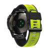 G.r76.11a.1 Black & Lime Main StrapsCo Perorated Rubber Sport Strap For Fenix 6X 6