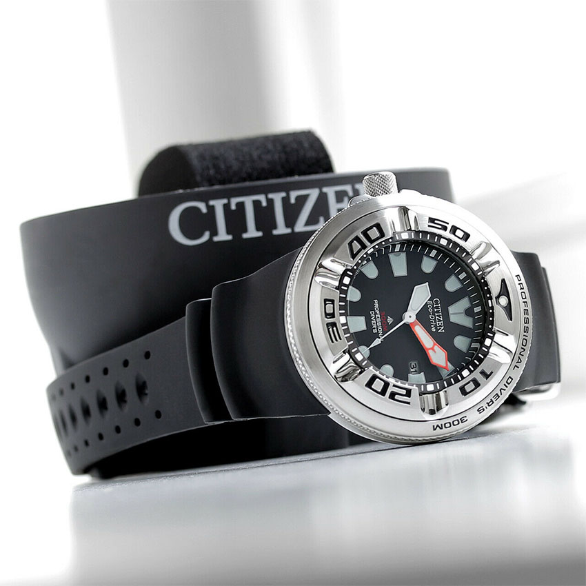 Left Handed Watches Citizen Eco Drive Promaster Professional Driver Bj8050