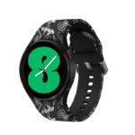 s.r30.g Main Birds and Bloom StrapsCo Patterned Silicone Strap for Samsung Galaxy Watch 4 Rubber Watch Band