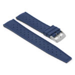fk6.5 Angle Blue DASSARI Classic Tropical Style FKM Rubber Watch Band Strap 20mm 22mm