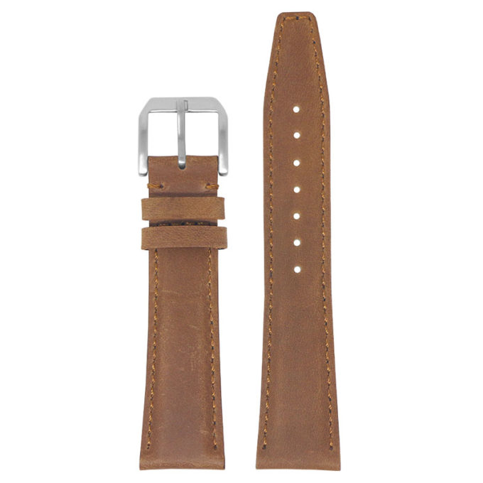 iw9.3 Main Tan StrapsCo DASSARI Classic Vintage Leather Watch Band Quick Release Genuine Leather Watch Strap