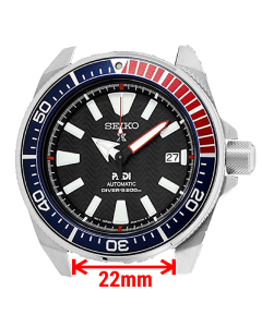 Seiko samurai case on sale size