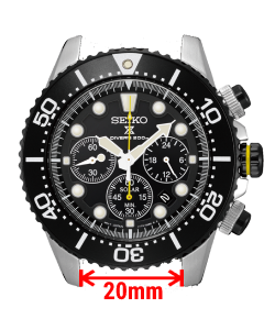 Seiko Prospex SSC021 Lug Width Strap Size StrapsCo