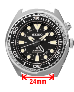 Seiko Prospex SUN019 Tuna Strap Size & Lug Width