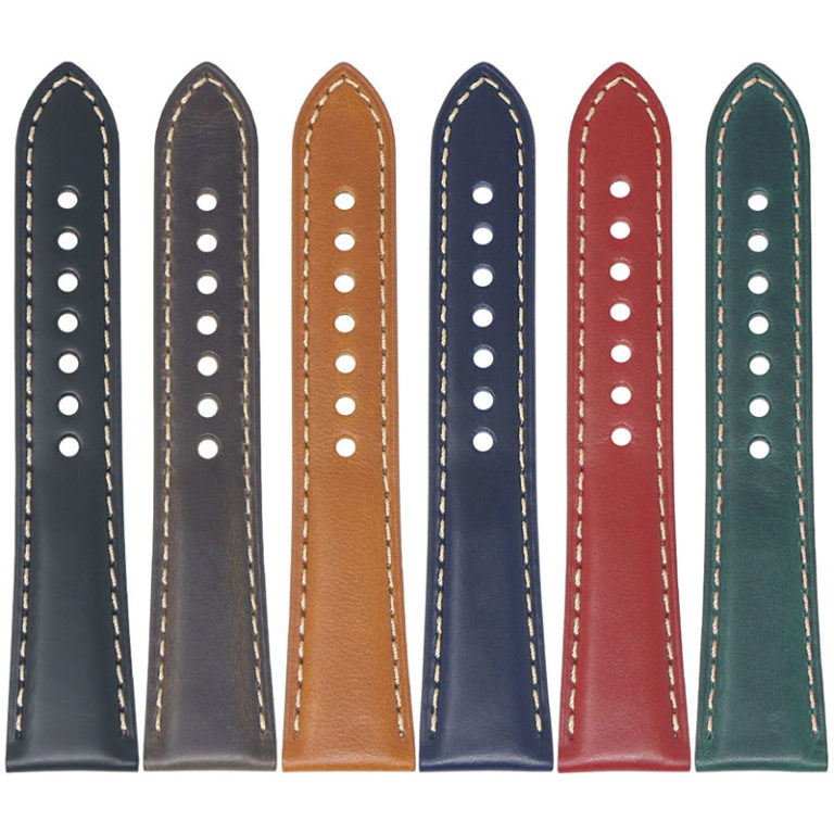 Vintage Padded Leather Band StrapsCo