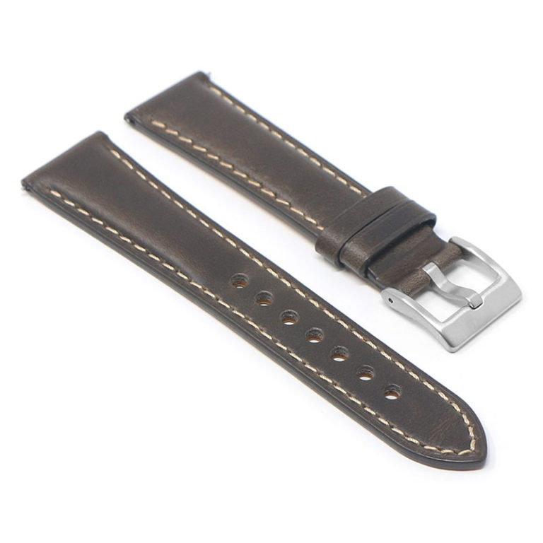 Vintage Padded Leather Band With Quick Release StrapsCo