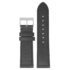 ks7.1 Main Black StrapsCo DASSARI Flat Pebbled Leather Band Genuine Leather Watch Strap