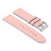 ks7.13 Angle Pink StrapsCo DASSARI Flat Pebbled Leather Band Genuine Leather Watch Strap