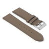 ks7.2 Angle Brown StrapsCo DASSARI Flat Pebbled Leather Band Genuine Leather Watch Strap