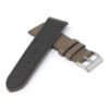 ks7.2 Cross Brown StrapsCo DASSARI Flat Pebbled Leather Band Genuine Leather Watch Strap