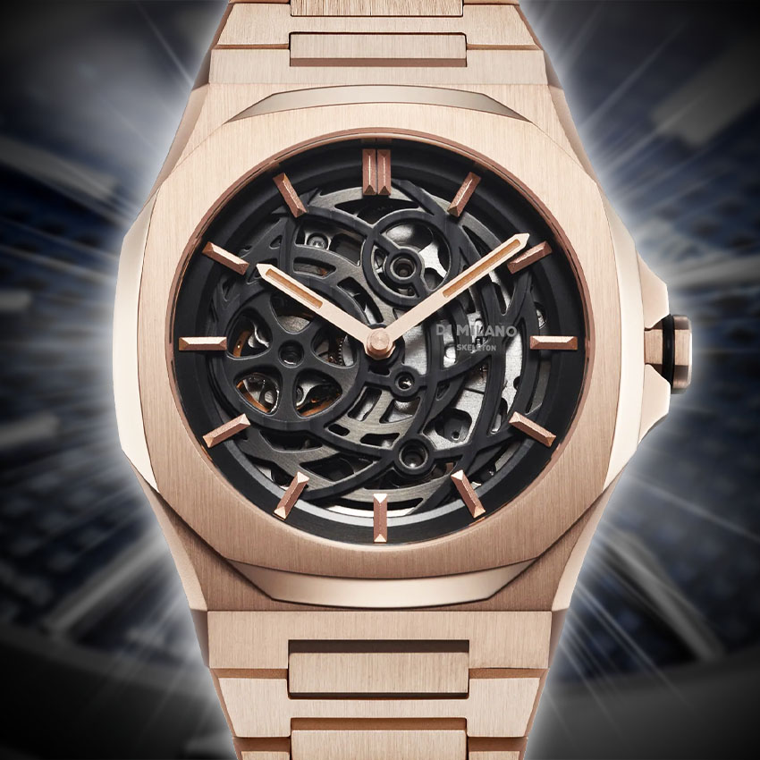 top audemars piguet royal oak homages d1 milano rose gold skeleton bracelet 41.5mm d1 skbj12