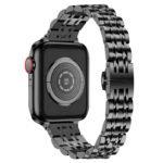 a.m22 Back Black StrapsCo Slim Stainless Steel Bracelet for Apple Watch