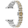 a.m22 Main Silver & Gold StrapsCo Slim Stainless Steel Bracelet for Apple Watch