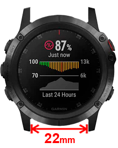 Garmin Fenix 5 Strap Size Lug Width