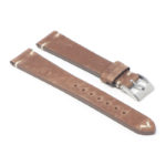 ds17.9 Angle Brown DASSARI Distressed Leather Watch Band Strap