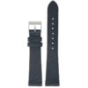 ds29.1 Main Black DASSARI Tapered Pebbled Leather Watch Band Strap 18mm 19mm 20mm 21mm 22mm